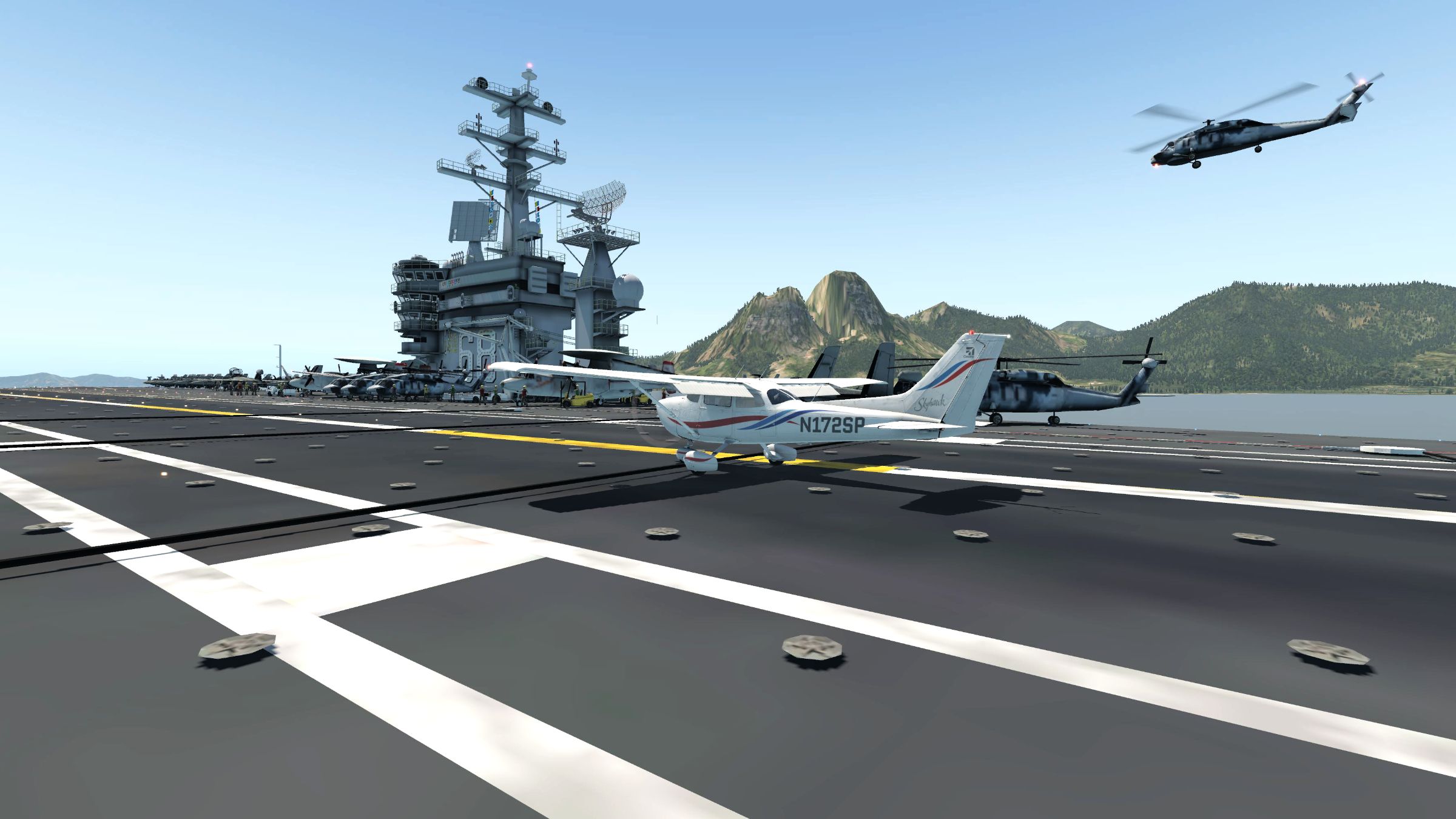 Flugzeugträger vor Rio